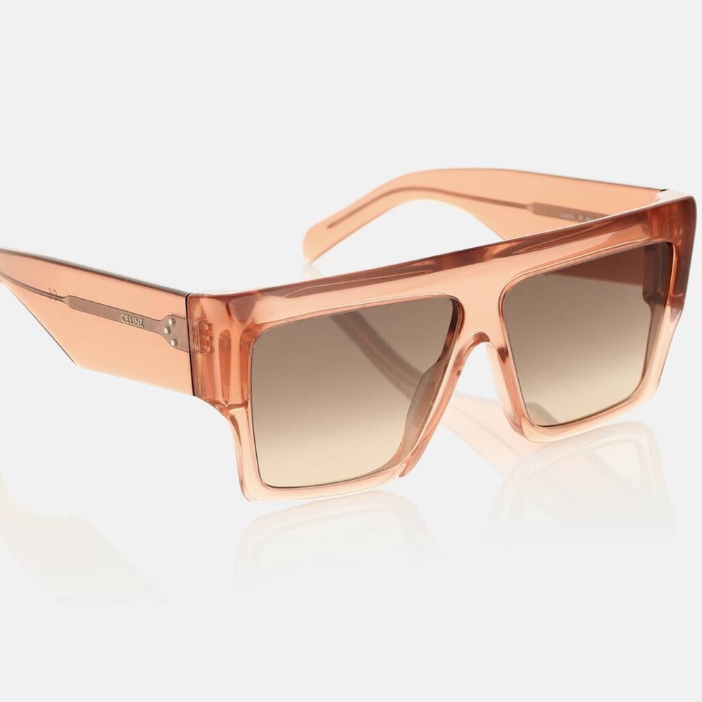 Celine Flat Top Sunglasses Pink